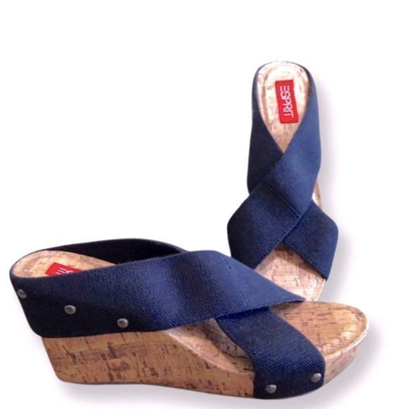 COPY - ESPRIT Oceane Criss Cross Wedge - Picture 1 of 14